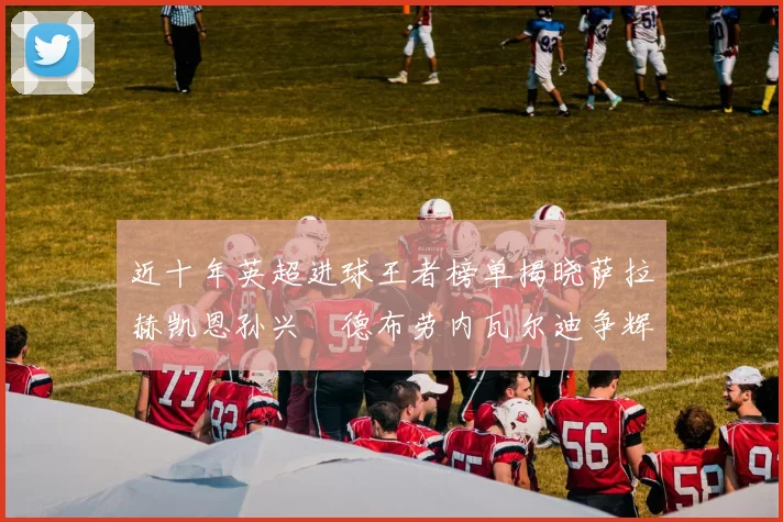近十年英超进球王者榜单揭晓萨拉赫凯恩孙兴慜德布劳内瓦尔迪争辉