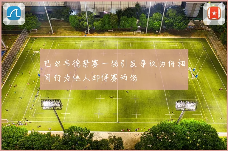 巴尔韦德禁赛一场引发争议为何相同行为他人却停赛两场